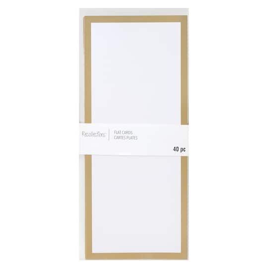 Flat Cards by Recollections&#x2122;, 3.87&#x22; x 9.25&#x22;